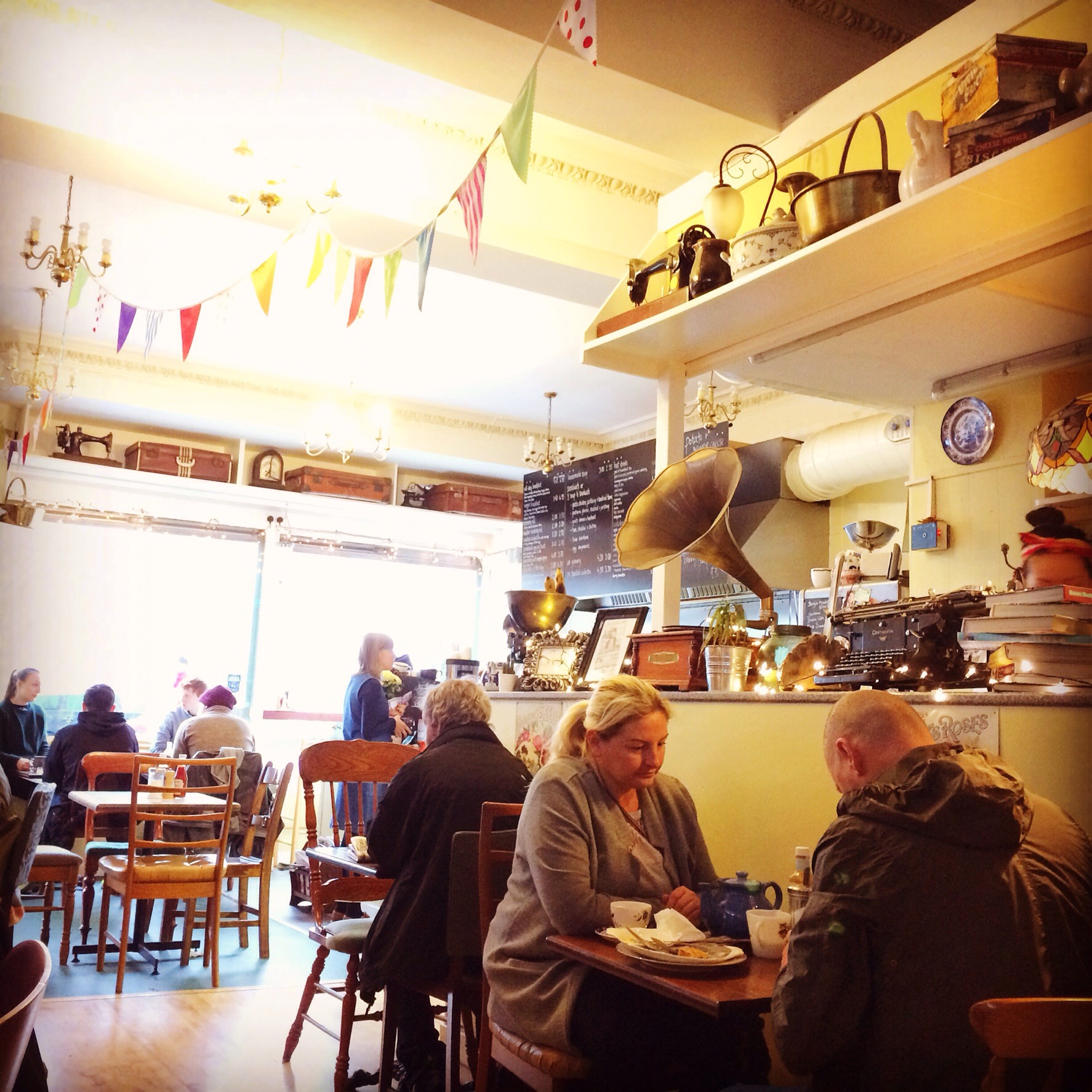 The Haven cafe, Edinburgh